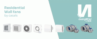 Residential wall fans designtial by Casals