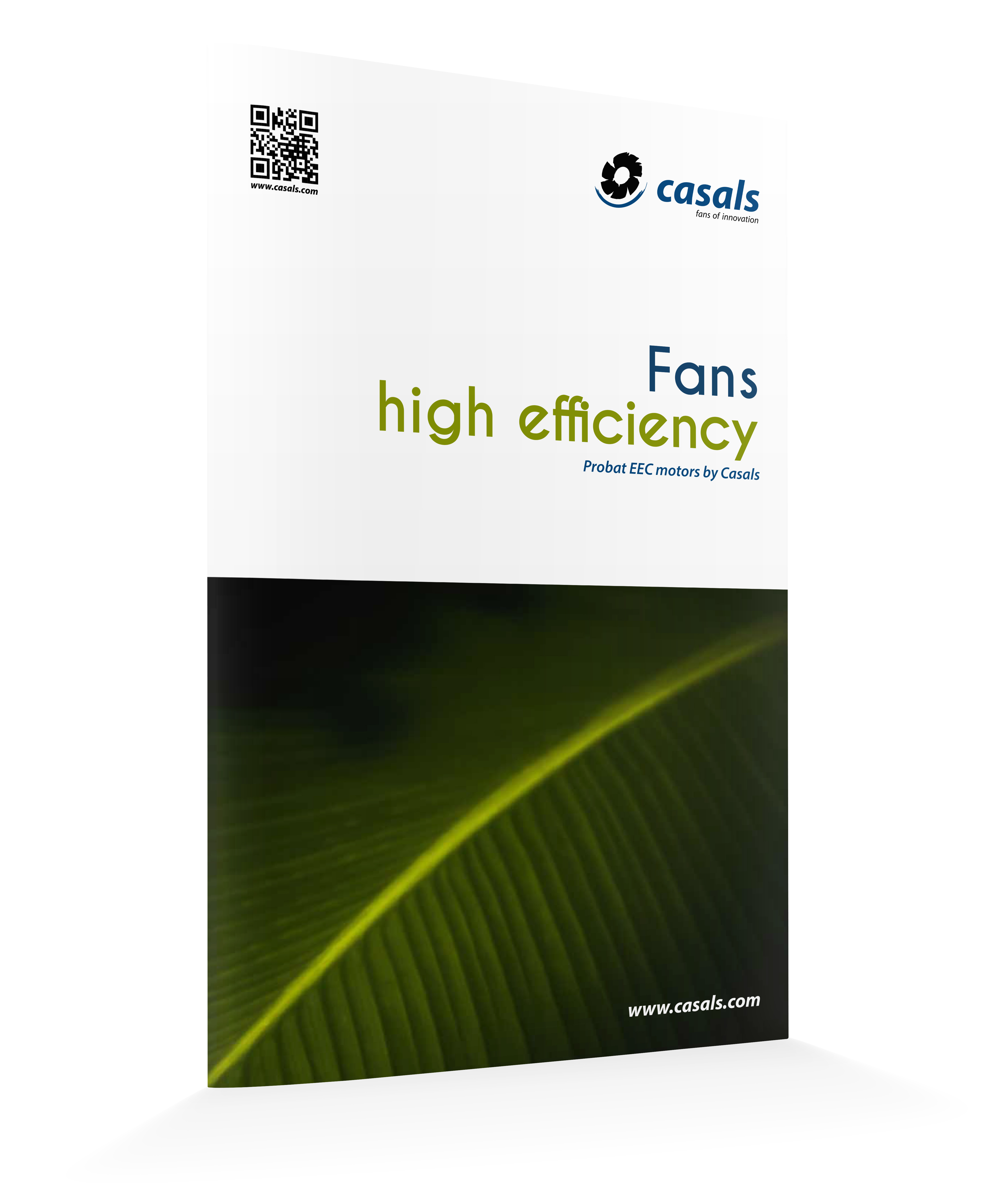 High efficiency fans with EEC motor
