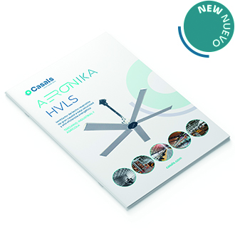 AERONIKA HVLS high volume at low speed ceiling fan