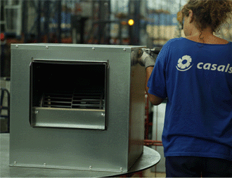 Ensamblado de caja de ventilación Casals